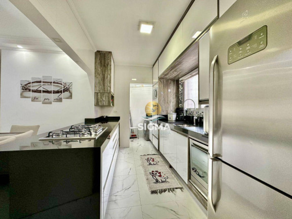 Imagem Apartamento com 3 Quartos à Venda, 80 m² em Jardim Astúrias - Guarujá