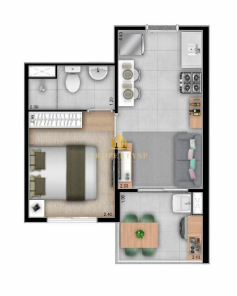 Imagem Apartamento com 2 Quartos à Venda, 45 m² em Parque Industrial Tomas Edson - São Paulo Imagem Apartamento com 2 Quartos à Venda, 45 m² em Parque Industrial Tomas Edson - São Paulo