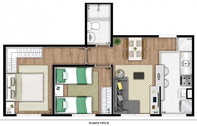 Imagem Apartamento com 2 Quartos à Venda, 41 m² em Vila Curuçá - São Paulo Imagem Apartamento com 2 Quartos à Venda, 41 m² em Vila Curuçá - São Paulo