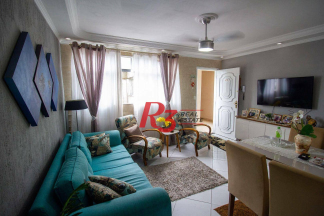 Apartamento com 3 Quartos à Venda, 92 m² em Vila São Jorge - Santos