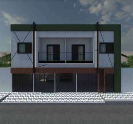 Sobrado com 2 Quartos à Venda, 56 m² em Caiçara - Praia Grande