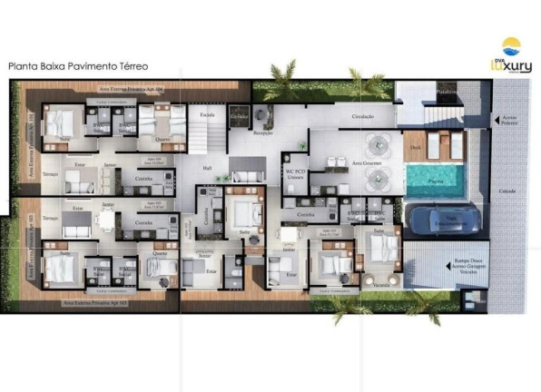 Imagem Apartamento com 2 Quartos à Venda, 53 m² em Altiplano - João Pessoa