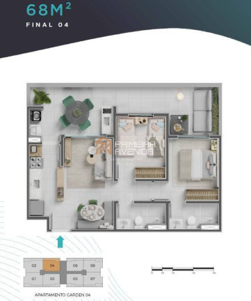 Imagem Apartamento com 2 Quartos à Venda, 54 m² em Palmeiras De São José - São José Dos Campos Imagem Apartamento com 2 Quartos à Venda, 54 m² em Palmeiras De São José - São José Dos Campos