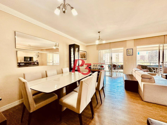 Imagem Apartamento com 4 Quartos à Venda, 180 m² em Gonzaga - Santos