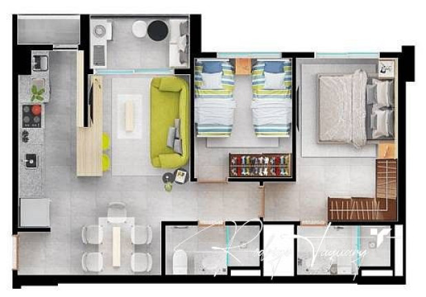 Imagem Apartamento com 2 Quartos à Venda, 58 m² em Setor Sudoeste - Goiânia