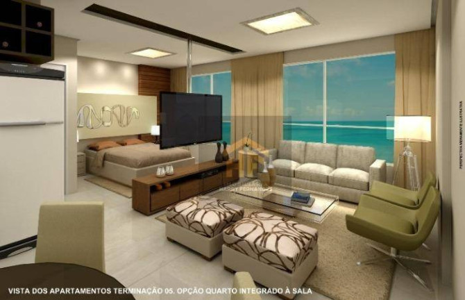 Imagem Apartamento com 1 Quarto à Venda ou Locação, 33 m² em Barra De Jangada - Jaboatão Dos Guararapes
