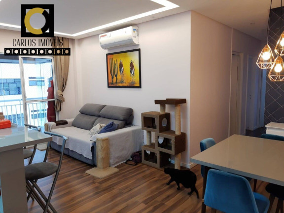 Imagem Apartamento com 3 Quartos à Venda, 81 m² em Estuário - Santos