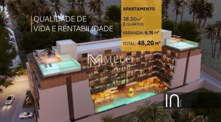 Imagem Apartamento com 2 Quartos à Venda, 39 m² em Tamandaré Imagem Apartamento com 2 Quartos à Venda, 39 m² em Tamandaré