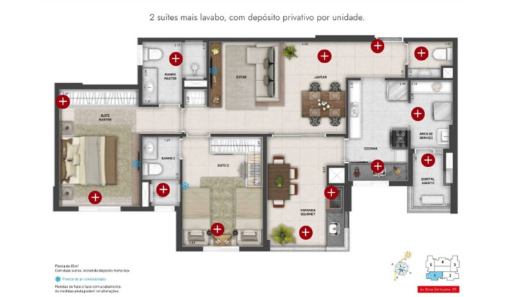 Imagem Apartamento com 2 Quartos à Venda, 85 m² em Alvinópolis - Atibaia Imagem Apartamento com 2 Quartos à Venda, 85 m² em Alvinópolis - Atibaia