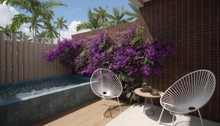 Imagem Flat com 1 Quarto à Venda, 25 m² em Tamandaré - Tamandaré