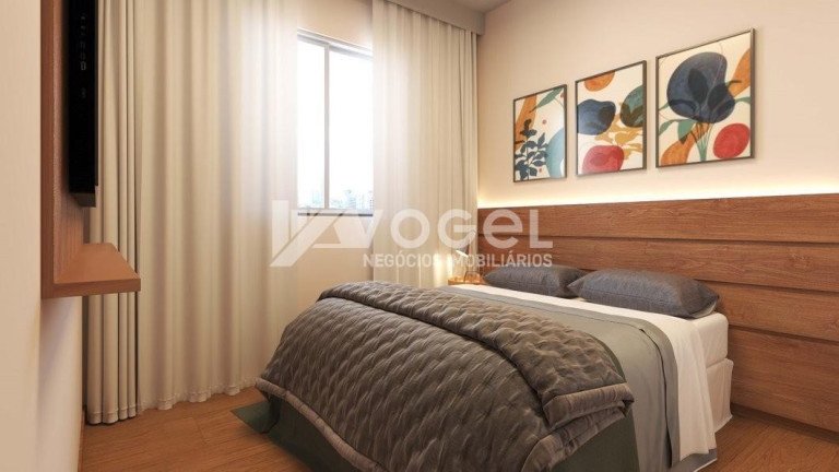 Imagem Apartamento com 2 Quartos à Venda, 41 m² em Central - Gravatai