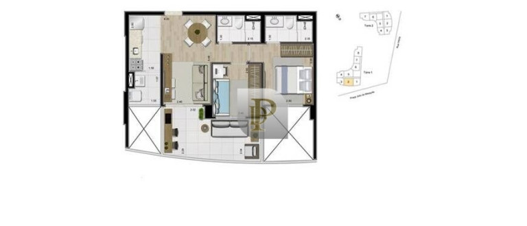 Imagem Apartamento com 2 Quartos à Venda, 62 m² em Campos Elíseos - São Paulo Imagem Apartamento com 2 Quartos à Venda, 62 m² em Campos Elíseos - São Paulo