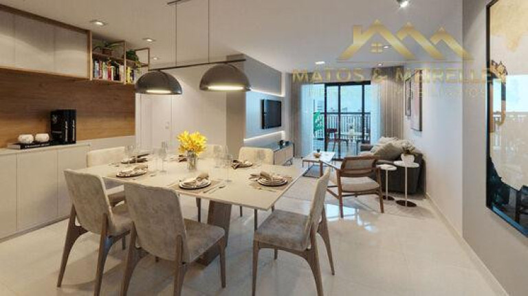 Imagem Apartamento com 2 Quartos à Venda, 61 m² em Fátima - Fortaleza