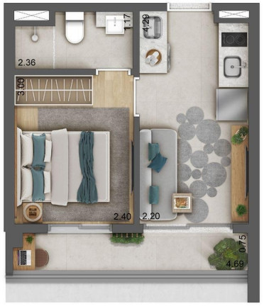 Imagem Apartamento com 1 Quarto à Venda, 31 m² em Vila Olímpia - São Paulo Imagem Apartamento com 1 Quarto à Venda, 31 m² em Vila Olímpia - São Paulo
