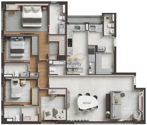 Imagem Apartamento com 4 Quartos à Venda, 143 m² em Santo Agostinho - Belo Horizonte Imagem Apartamento com 4 Quartos à Venda, 143 m² em Santo Agostinho - Belo Horizonte