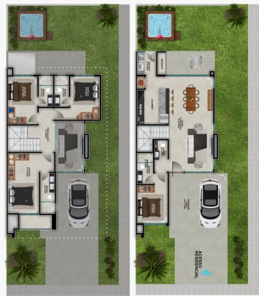 Imagem Sobrado com 4 Quartos à Venda, 168 m² em Centro - Xangri-la