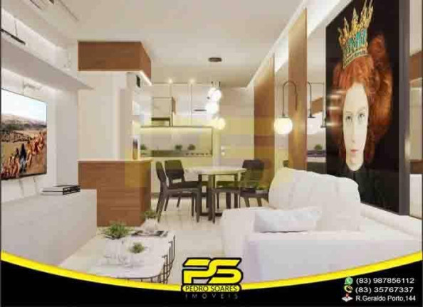 Imagem Apartamento com 1 Quarto à Venda, 54 m² em Cabo Branco - João Pessoa Imagem Apartamento com 1 Quarto à Venda, 54 m² em Cabo Branco - João Pessoa