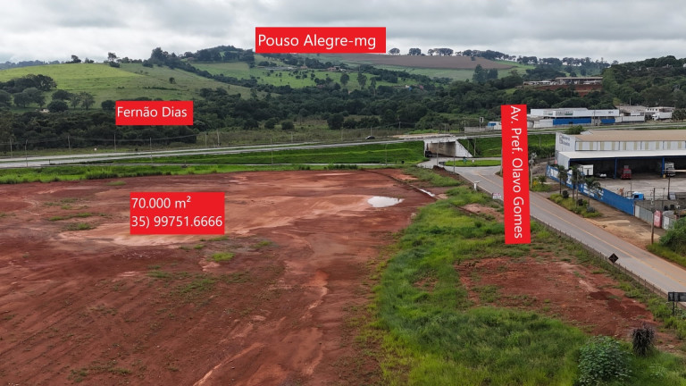 Terreno à Venda,  em Distrito Industrial (cdi) - Pouso Alegre