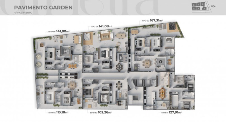 Imagem Apartamento com 2 Quartos à Venda, 76 m² em Centro - Camboriú