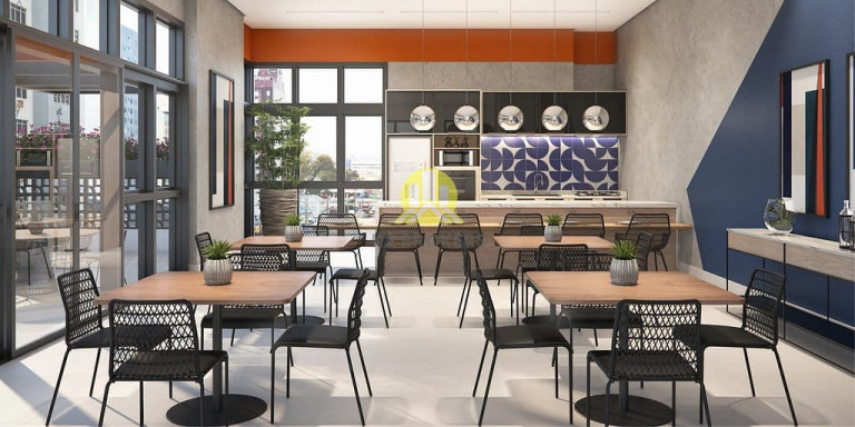 Imagem Studio com 1 Quarto à Venda, 24 m² em Centro - Curitiba