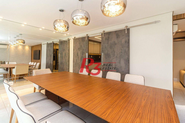 Imagem Apartamento com 4 Quartos à Venda ou Locação, 192 m² em Gonzaga - Santos