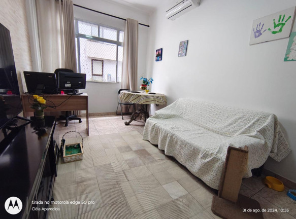 Imagem Apartamento com 2 Quartos à Venda, 77 m² em Aparecida - Santos