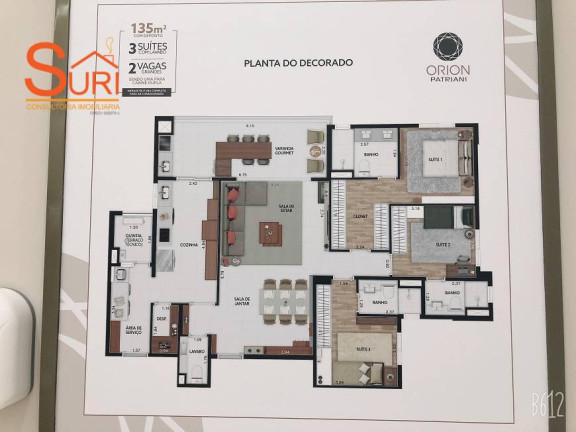 Imagem Apartamento com 3 Quartos à Venda, 135 m² em Vila Assunção - Santo André