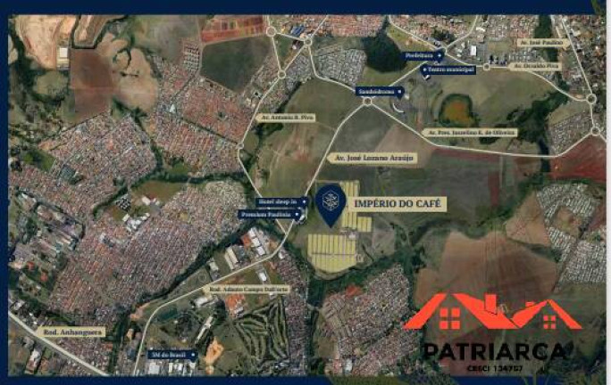 Imagem Terreno em Condomínio à Venda, 208 m² em Parque Brasil 500 - Paulínia