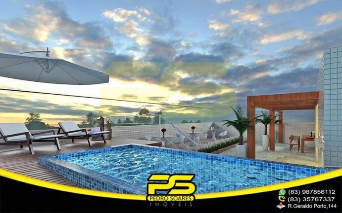 Imagem Apartamento com 3 Quartos à Venda, 95 m² em Cabo Branco - João Pessoa Imagem Apartamento com 3 Quartos à Venda, 95 m² em Cabo Branco - João Pessoa