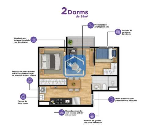 Imagem Apartamento com 2 Quartos à Venda, 39 m² em Campo Belo - São Paulo Imagem Apartamento com 2 Quartos à Venda, 39 m² em Campo Belo - São Paulo