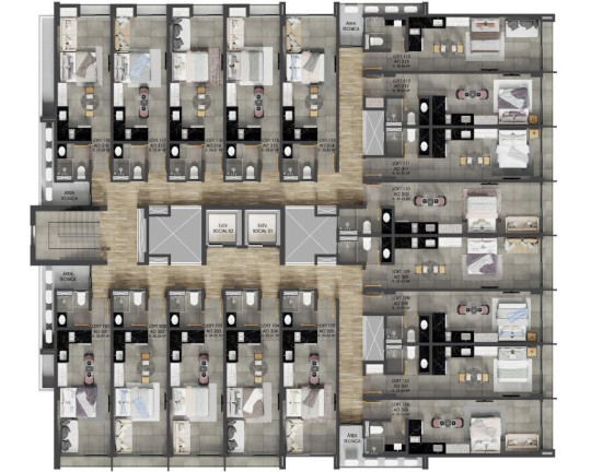 Imagem Apartamento com 1 Quarto à Venda, 24 m² em Intermares - Cabedelo Imagem Apartamento com 1 Quarto à Venda, 24 m² em Intermares - Cabedelo