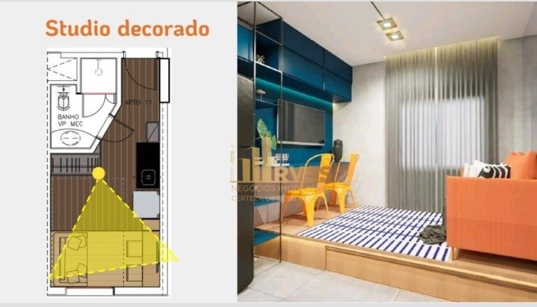 Imagem Studio com 1 Quarto à Venda, 20 m² em Barcelona - São Caetano Do Sul Imagem Studio com 1 Quarto à Venda, 20 m² em Barcelona - São Caetano Do Sul