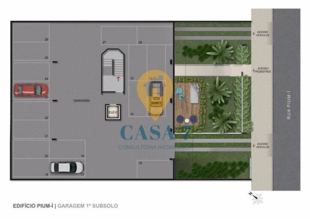 Imagem Apartamento com 3 Quartos à Venda, 52 m² em Cruzeiro - Belo Horizonte Imagem Apartamento com 3 Quartos à Venda, 52 m² em Cruzeiro - Belo Horizonte