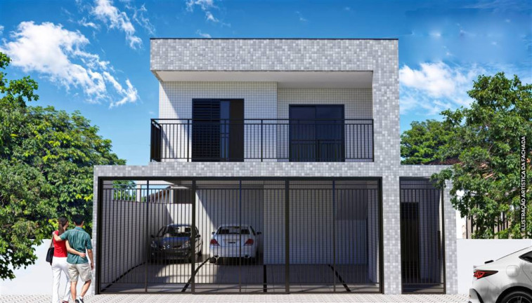 Casa de Condomínio com 2 Quartos à Venda, 65 m² em Tupi - Praia Grande