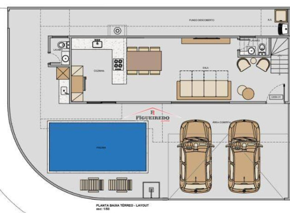 Imagem Sobrado com 3 Quartos à Venda, 127 m² em Vila Guilhermina - Praia Grande