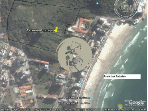 Terreno à Venda, 3.600 m² em Asturias - Guarujá