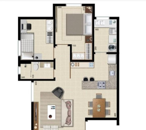 Imagem Apartamento com 2 Quartos à Venda, 69 m² em Rebouças - Curitiba Imagem Apartamento com 2 Quartos à Venda, 69 m² em Rebouças - Curitiba