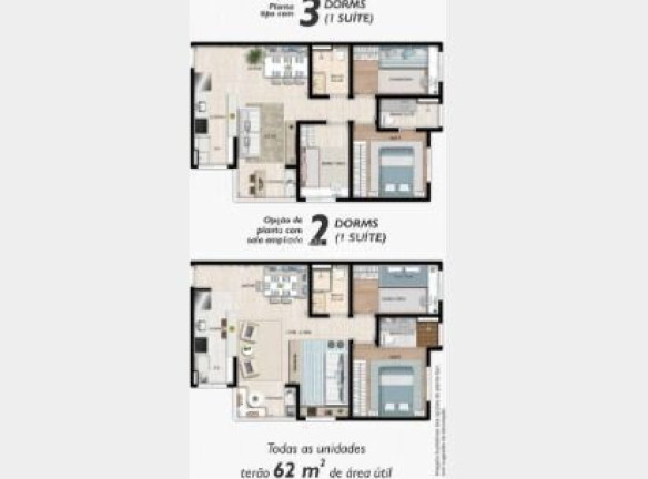 Imagem Apartamento com 3 Quartos à Venda, 62 m² em Vila Barão - Sorocaba Imagem Apartamento com 3 Quartos à Venda, 62 m² em Vila Barão - Sorocaba