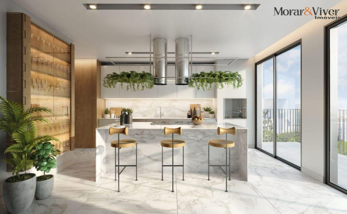 Imagem Apartamento com 3 Quartos à Venda, 188 m² em Hugo Lange - Curitiba