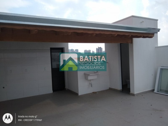 Imagem Cobertura com 2 Quartos à Venda, 90 m² em Jardim Ocara - Santo André