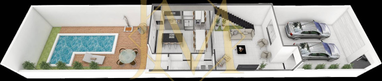 Imagem Casa com 3 Quartos à Venda, 60 m² em Belvedere - Coronel Fabriciano