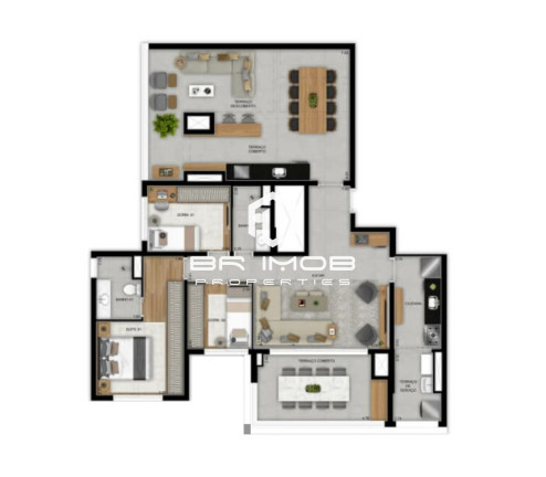Imóvel com 3 Quartos à Venda, 132 m² em Jardim Prudência - São Paulo