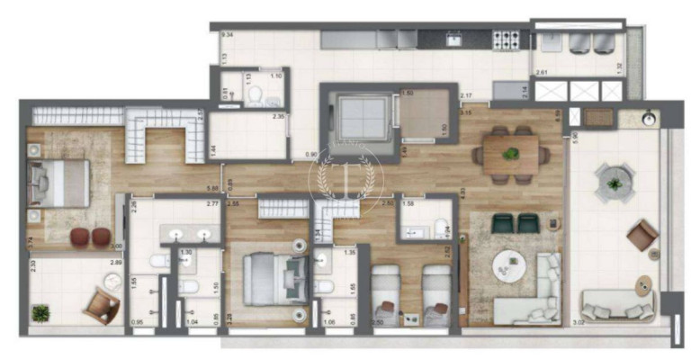 Imagem Apartamento com 3 Quartos à Venda, 168 m² em Pinheiros - São Paulo