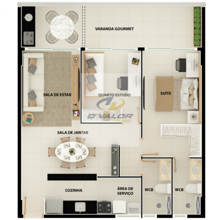 Imagem Apartamento com 2 Quartos à Venda, 82 m² em Manaíra - João Pessoa