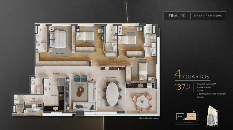 Imagem Apartamento com 4 Quartos à Venda, 137 m² em Santo Antônio - Belo Horizonte Imagem Apartamento com 4 Quartos à Venda, 137 m² em Santo Antônio - Belo Horizonte