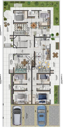 Imagem Apartamento com 2 Quartos à Venda, 42 m² em Bom Jesus - São José Dos Pinhais