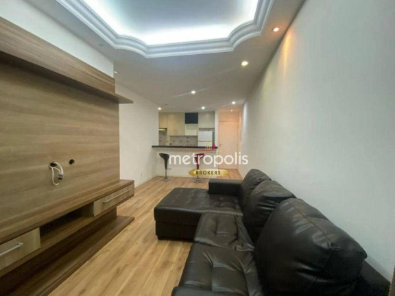 Apartamento com 2 Quartos à Venda, 62 m² em Campestre - Santo André