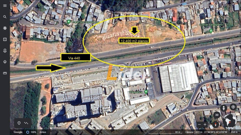 Imagem Terreno para Alugar, 12.400 m² em São Pedro - Juiz De Fora Imagem Terreno para Alugar, 12.400 m² em São Pedro - Juiz De Fora