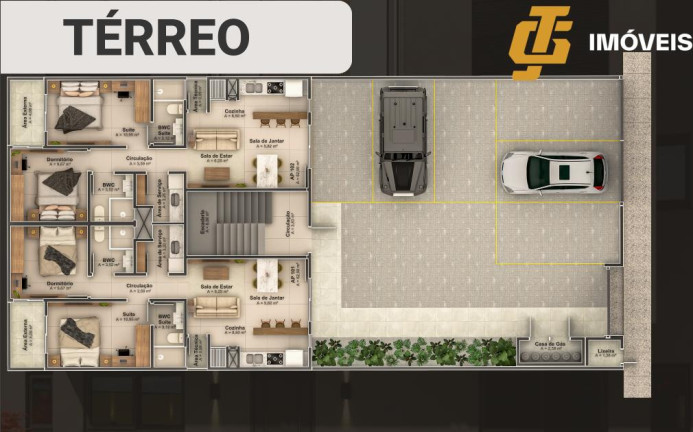 Imagem Apartamento com 2 Quartos à Venda, 63 m² em Santa Regina  - Camboriú