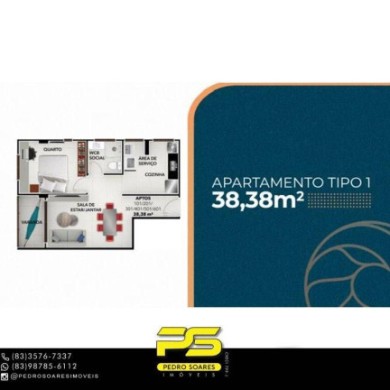 Imagem Sala Comercial à Venda, 31 m² em Jardim Oceania - João Pessoa